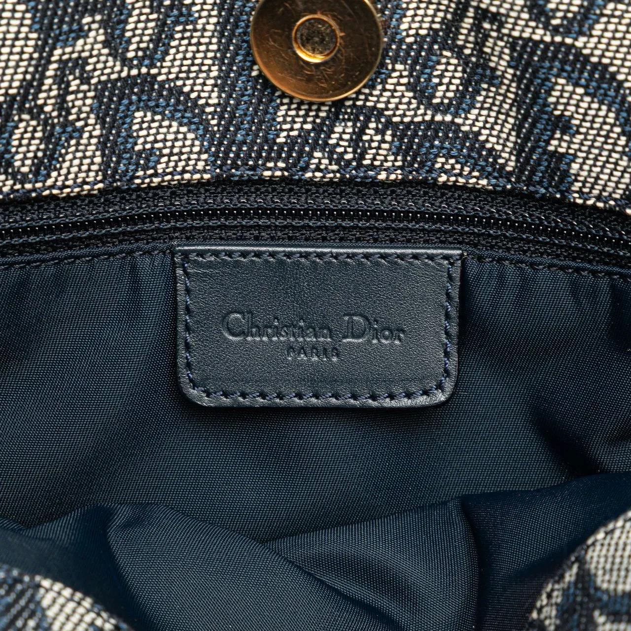 Thumbnail - Christian Dior Shopper - Diorissimo Trotter Canvas Tote - Gr. unisize - in Blau - für Damen