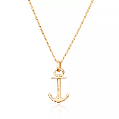 PAUL HEWITT Necklace Anchor Spirit Gold Korte Halsketting