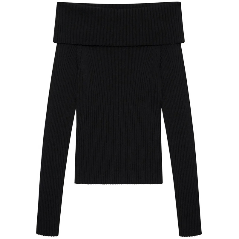 Anine Bing Pullover top zwart schwarz