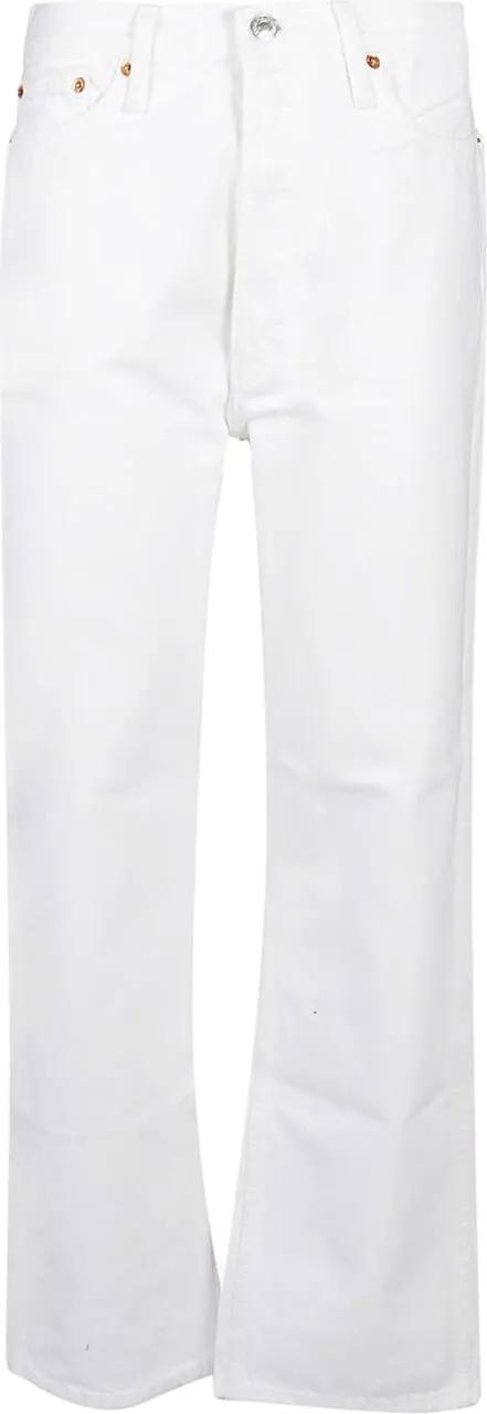 Thumbnail - RE/DONE - 90s High Rise Loose Jeans White - Größe 28 - weiß