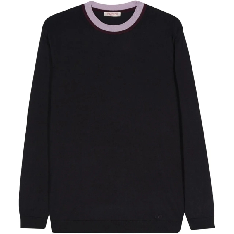 Valentino Garavani  Sweaters Navyrubinaster blau