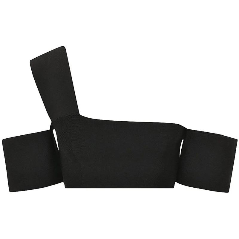 Alexander McQueen T-Shirt Alexander McQueen Bandage Top schwarz