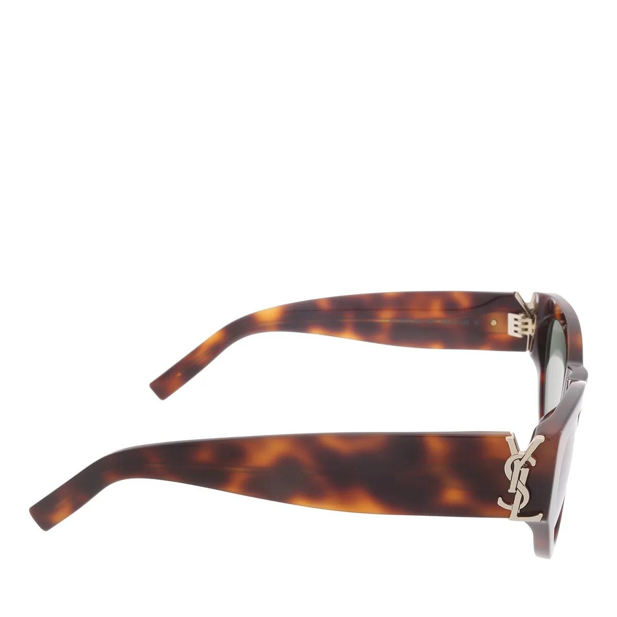 Saint Laurent SL M94 RIM-001 Havana-Havana-Green Sunglasses