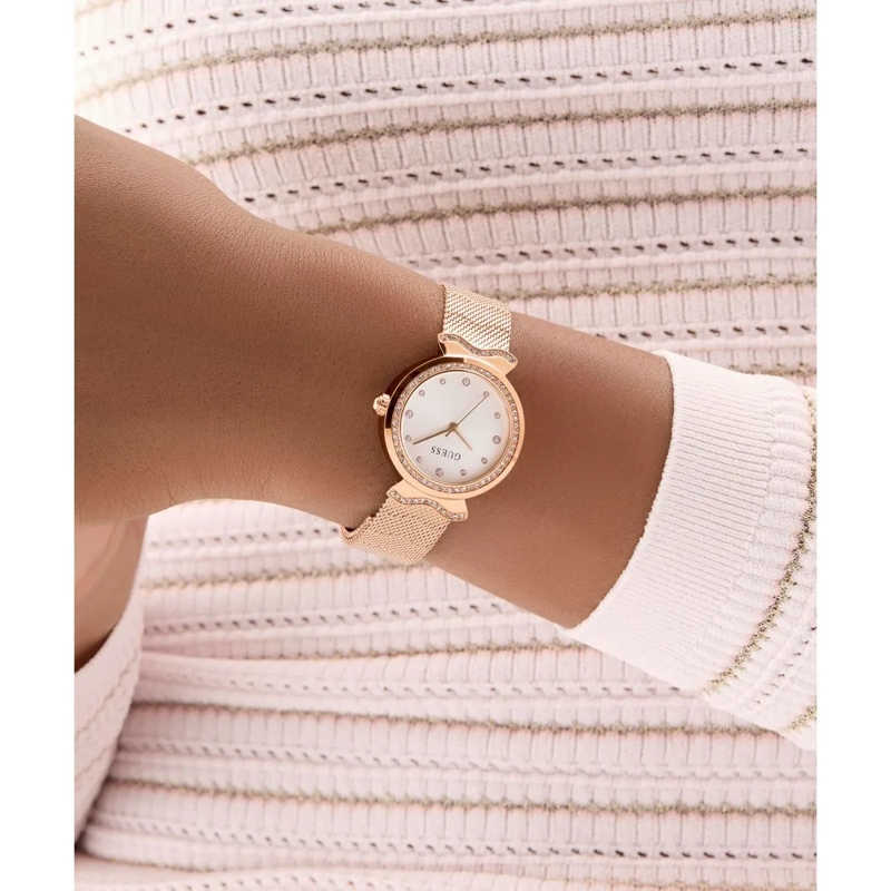 Guess Quarzuhr Quarz-Analoguhr Mermaid rosa(Image 3)