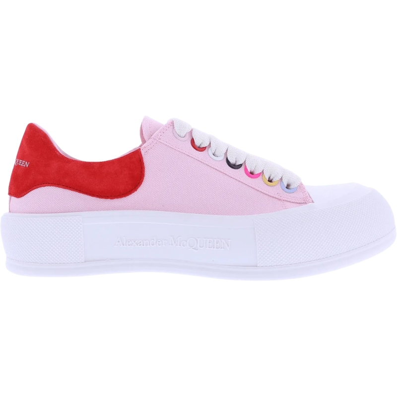 Alexander McQueen Lage-top sneaker Dames Sneaker Fabri.S.Gomm Ca.S./Sen rose