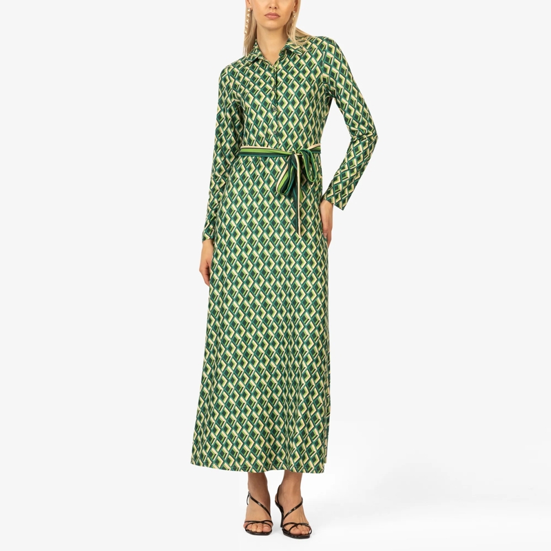 Kraimod Maxikleid Kleid grün (Image 3)