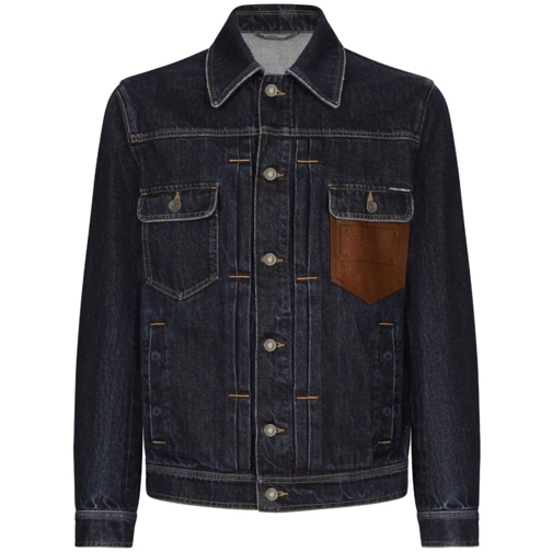 Dolce&Gabbana Jeans-Jacken Logo Jacket Black