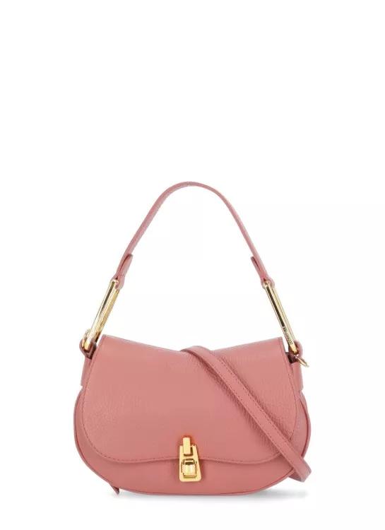 Coccinelle Shoppers - Magie Soft Mini Shoulder Bag in poeder roze-Coccinelle 1