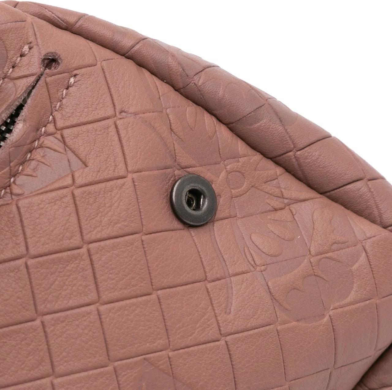 Thumbnail - Bottega Veneta Hobo Bags - Small Calfskin Intrecciomirage Embossed Butterfly - Gr. unisize - in Gold - für Damen