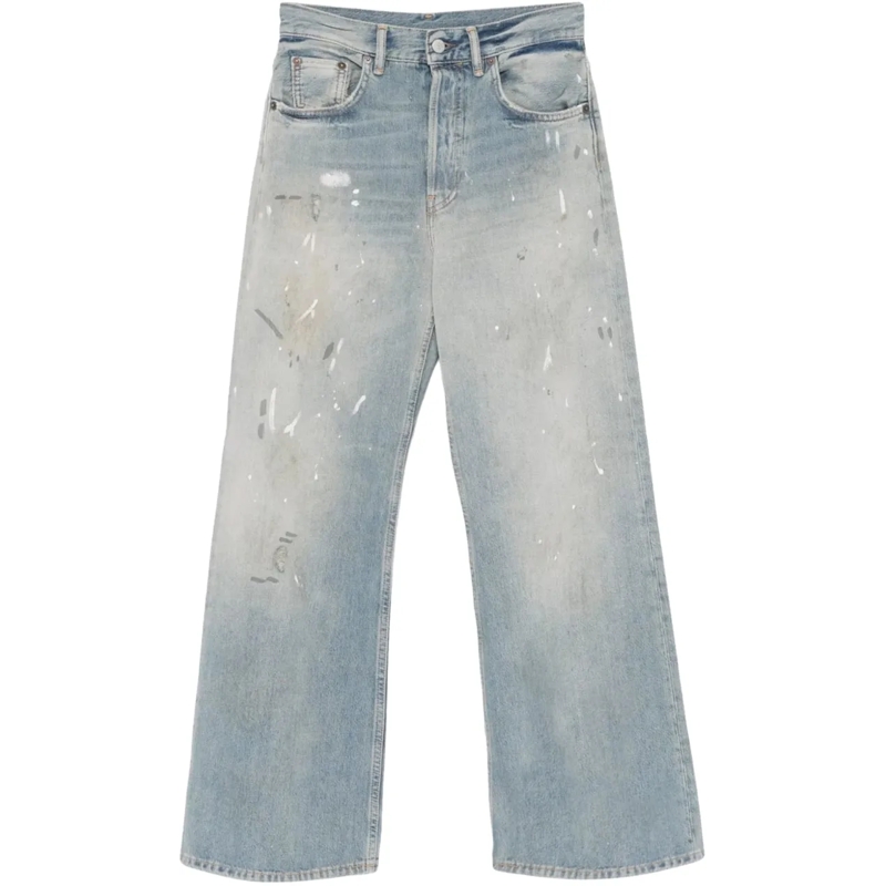 Acne Studios Jeans Slim Fit Acne Studios 2021f Trafalgar Jeans Light Blue blau