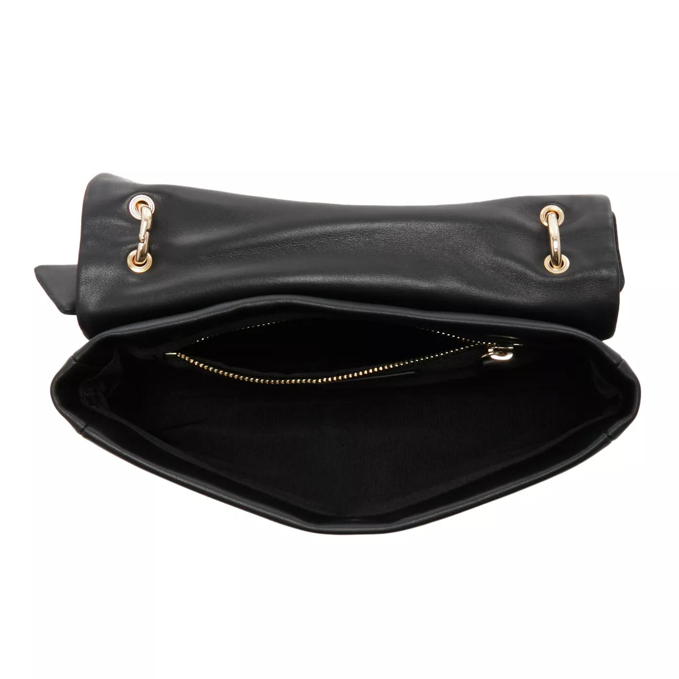 Tommy Hilfiger Hobo bags Pushlock Schultertasche in zwart