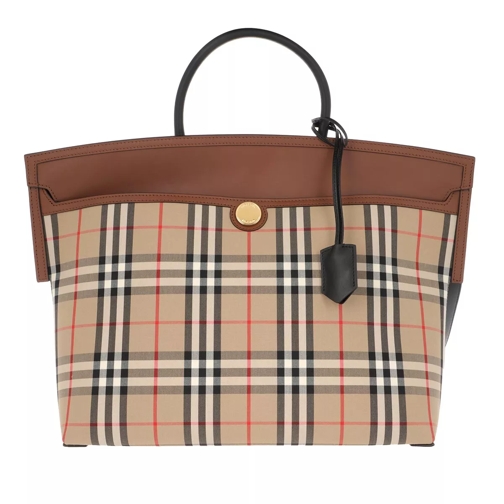 Burberry Vintage Check Tote Bag Archive Beige Tote