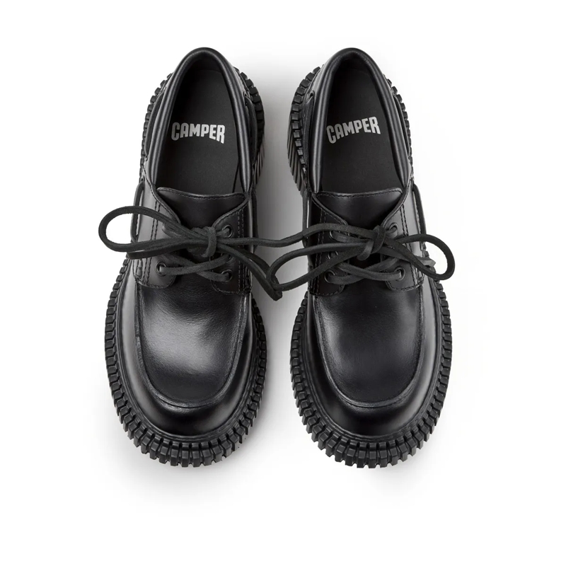 Camper Bootsschuhe Der Pix London, Ihr leichter Wohlfühl-Absatzschuh, schwarz(Image 5)