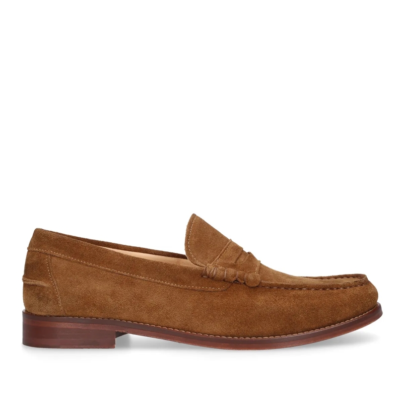 Henry Stevens Monkstraps Loafer Riley M PL cognac