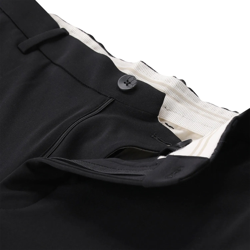 GTA Pantalons décontractés Slim-Fit Stoffhose Davide schwarz(Image 3)