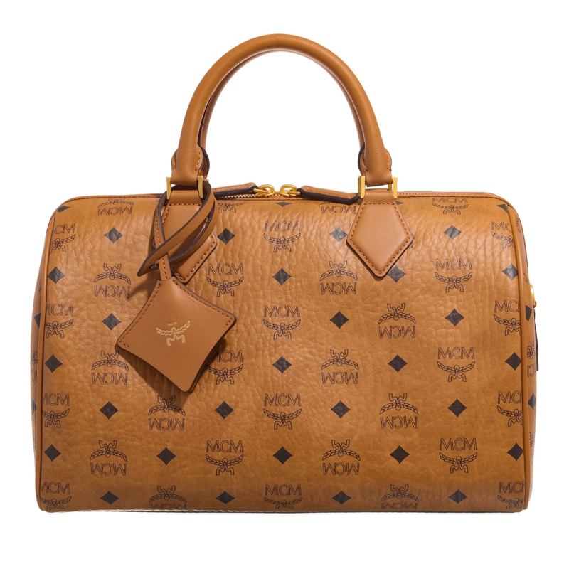 MCM Bowling Bag Ella Vi Boston Med Co, One Size