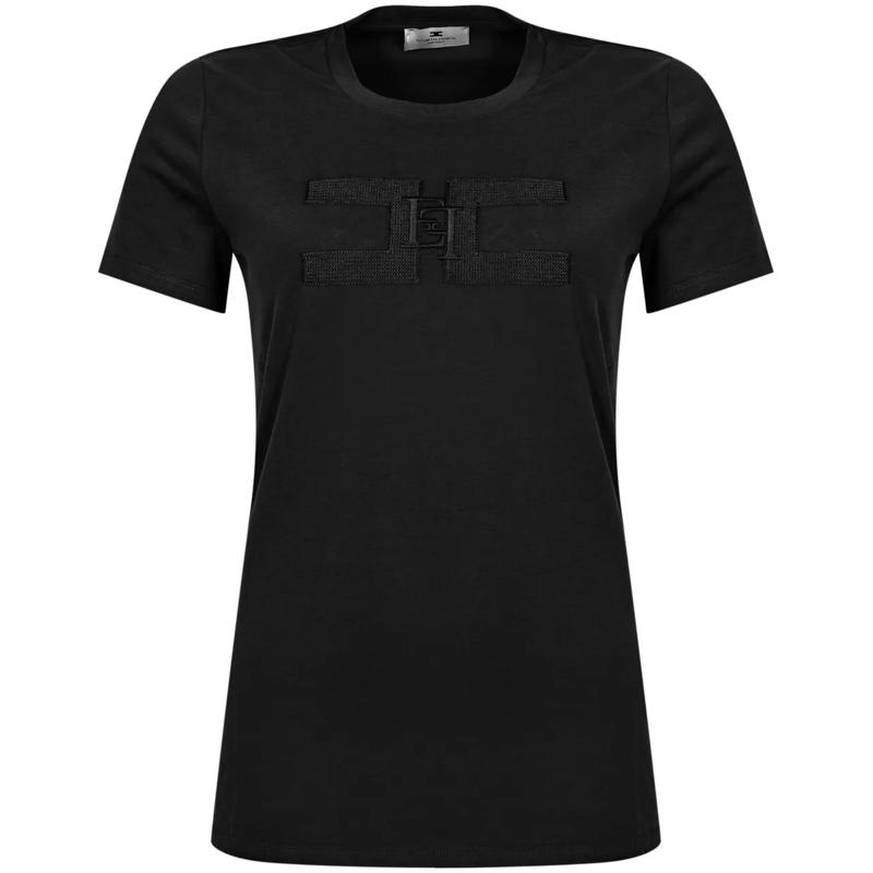 Elisabetta Franchi T-shirt T-Shirts And Polos Black schwarz