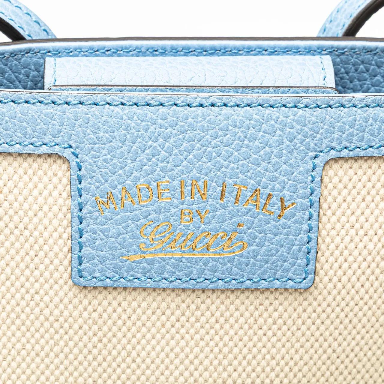 Thumbnail - Gucci Shopper - Medium Canvas Swing Tote - Gr. unisize - in Braun - für Damen