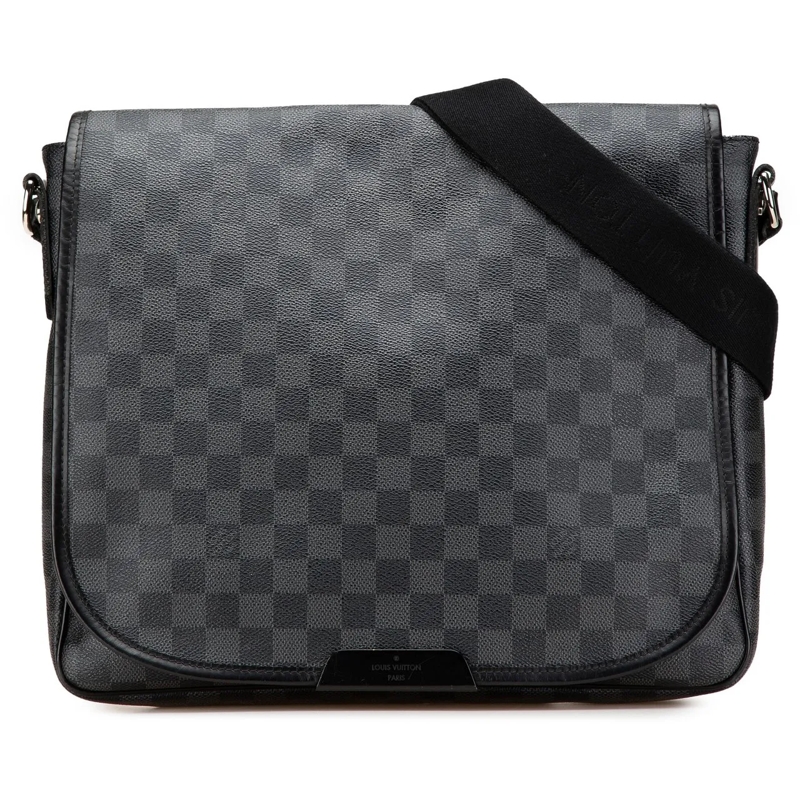 Louis Vuitton Sac à bandoulière Damier Graphite Daniel MM schwarz