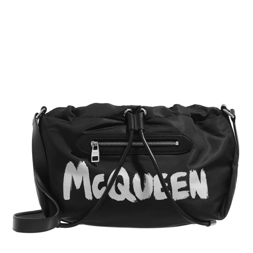 Alexander McQueen Ball Bundle Small Bag  Black/White Borsetta a tracolla