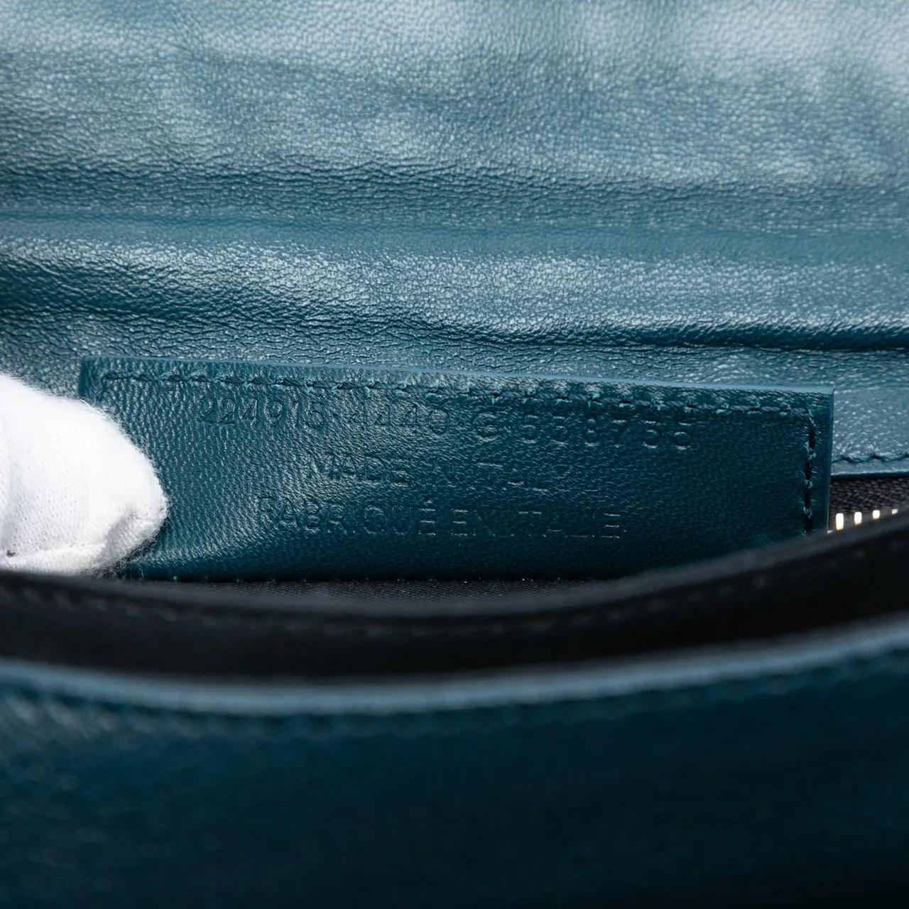 Thumbnail - Balenciaga Clutches - Chevre Motocross Classic Metallic Edge Envelope Cl - Gr. unisize - in Blau - für Damen