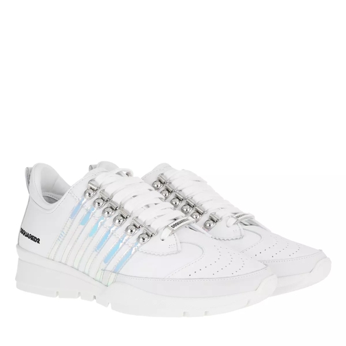 Dsquared2 551 Holographic Sneakers White/Blue scarpa da ginnastica bassa