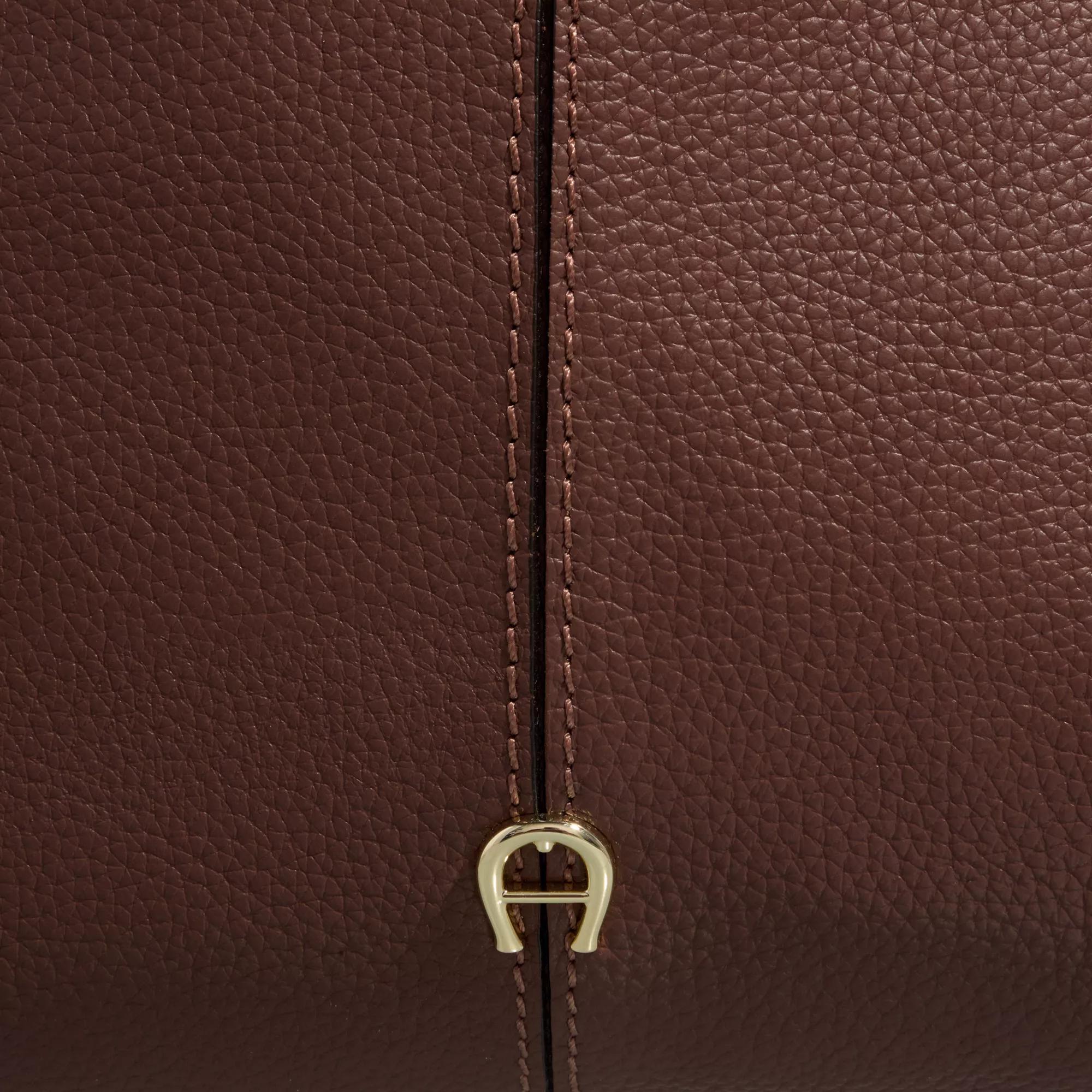 aigner Hobo bags Savannah in bruin