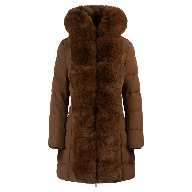 Apart Daunenjacke Winterjacke braun