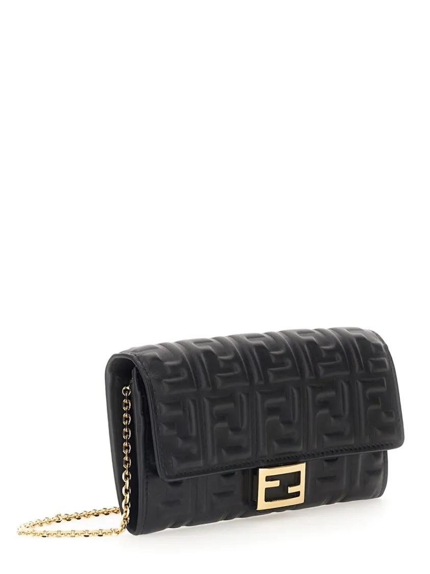 Thumbnail - Fendi Portemonnaie - Portafoglio Continental Baguette - Gr. unisize - in Schwarz - für Damen