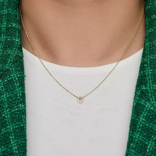BELORO Collier court Monte Napoleone Leontina 9 karat necklace with zir Gold (Image 2)