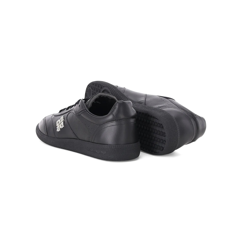 Dsquared2 Schnürschuhe Sneaker Rebels aus Leder schwarz(Image 3)