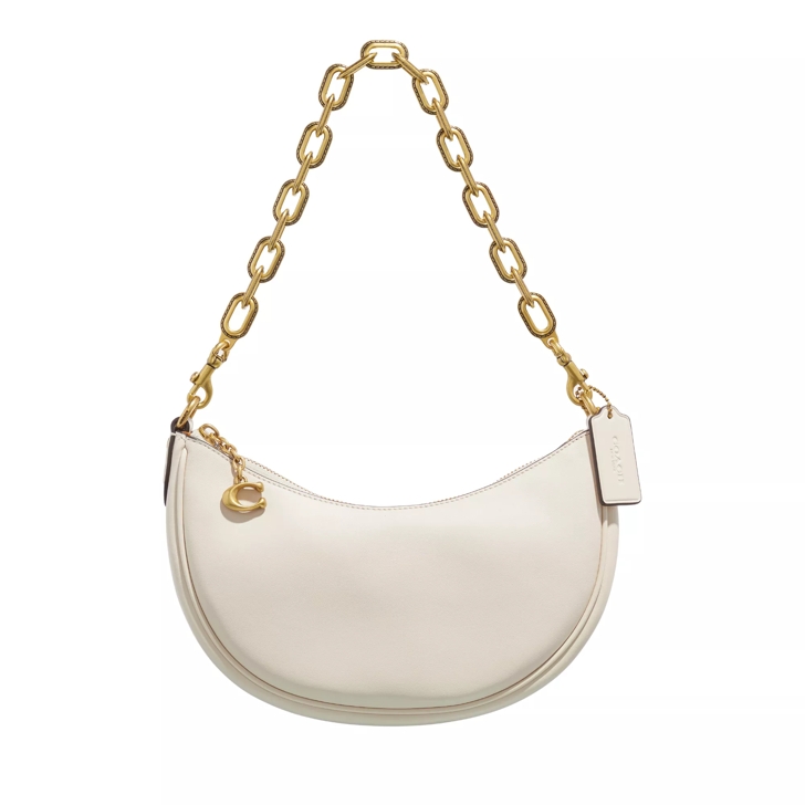 White shoulder bag with chain sale