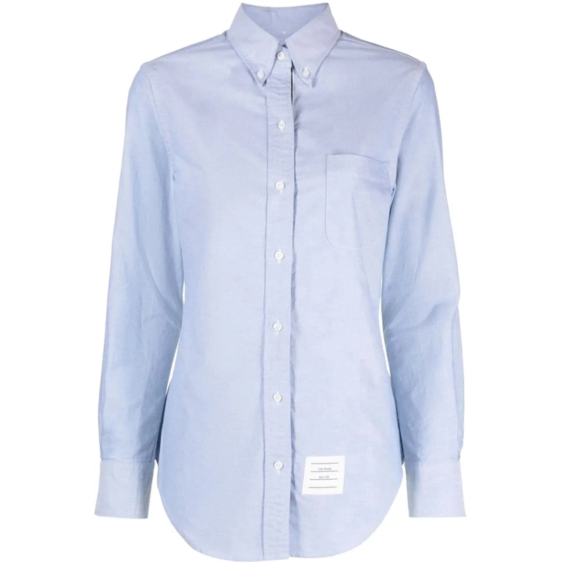 Thom Browne Chemisier Shirts Clear Blue blau