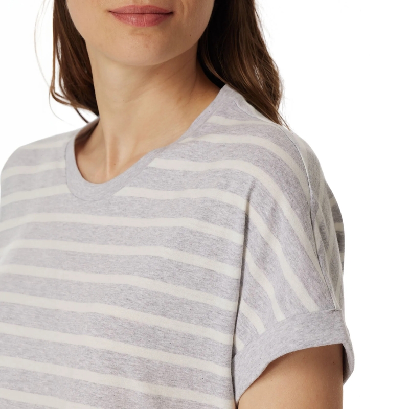SCHIESSER  SCHIESSER SCHIESSER Damen Nachthemd 95cm - Nachtwä grau(Image 6)