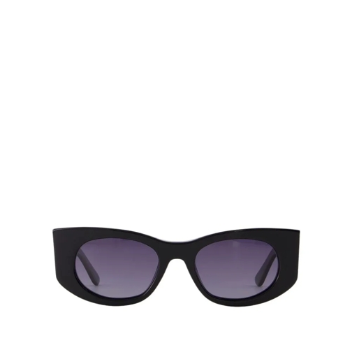 Anine Bing Madrid Sunglasses - Acetate - Black Black Occhiali da sole