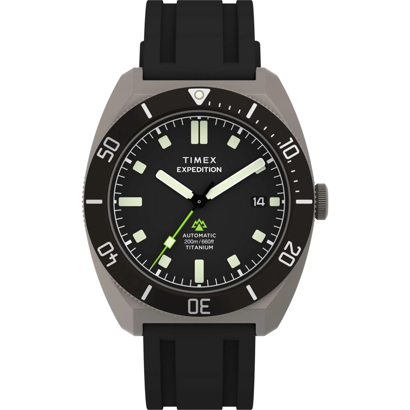 Timex Quarzuhr Mechanische Automatikuhr Expedition® Pioneer Autom schwarz