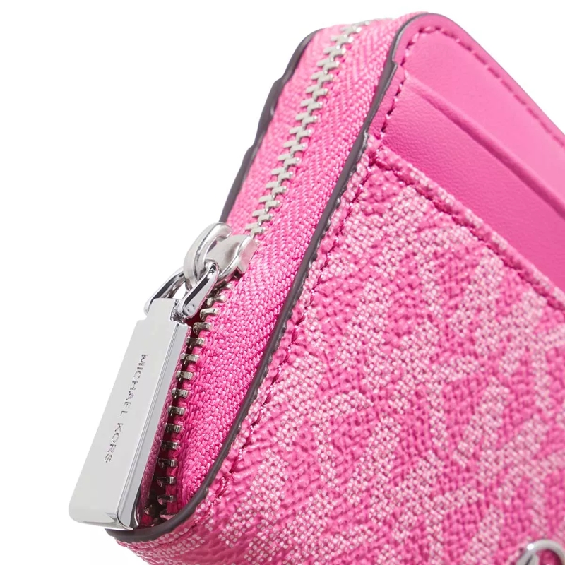 MICHAEL Michael Kors Portemonnaie mit Zip-Around-Reißverschluss Sm Za Coin Card Case Cerise(Image 4)