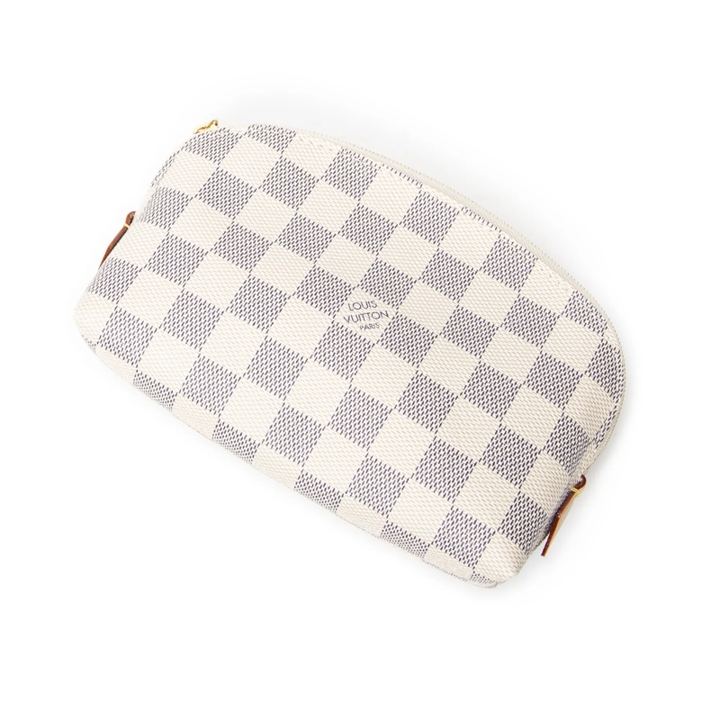 Louis Vuitton Crossbody Bag Cosmetic Pouch offwhite