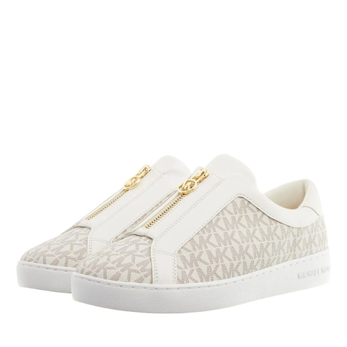 MICHAEL Michael Kors Low-Top Sneaker Keaton Zip Slip On Vanilla