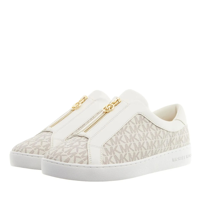 MICHAEL Michael Kors Low-Top-Sneaker Keaton Zip Slip On Vanilla