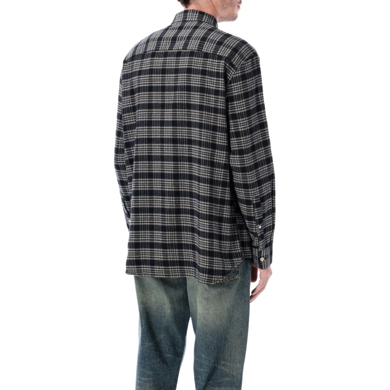 Sunflower Hemd Checked Studio Shirt Grey