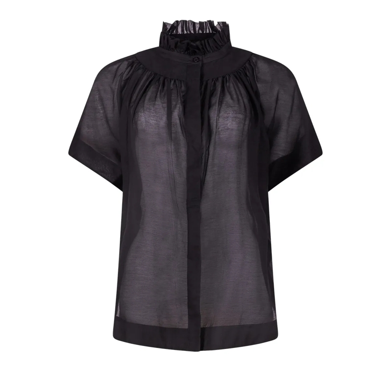 Helene Galwas Bluse Bluse IDIS schwarz