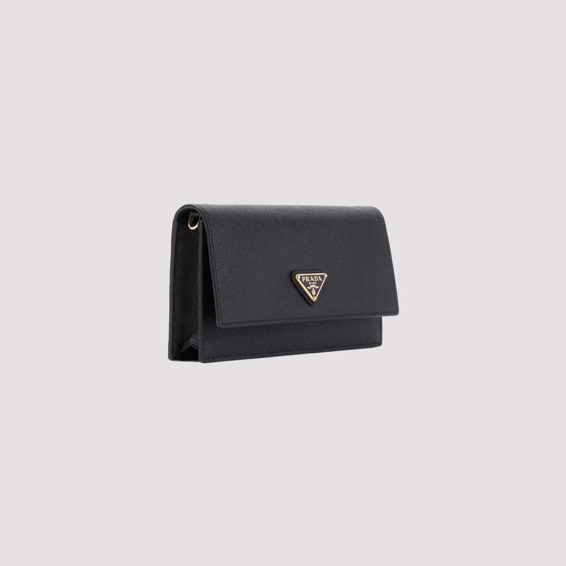 Thumbnail - Prada Pochettes - Calf Leather Pouch - Gr. unisize - in Schwarz - für Damen
