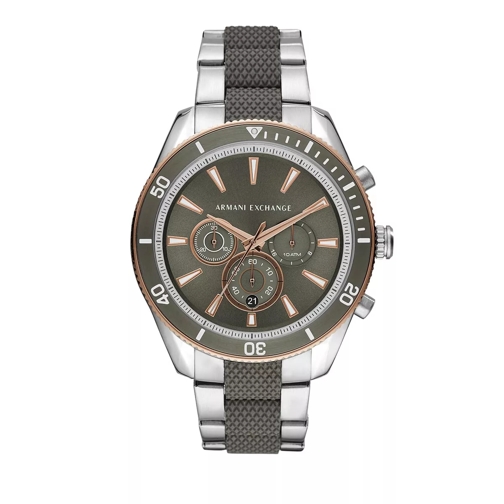 Armani Exchange Chronograph Stainless Steel Watch Two Tone Cronografo