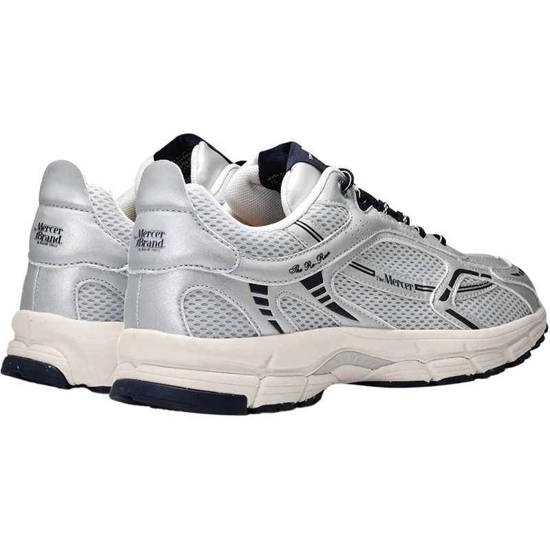 MERCER AMSTERDAM Low-Top-Sneaker Dames The Re-Run Speed Metallic silber(Image 2)