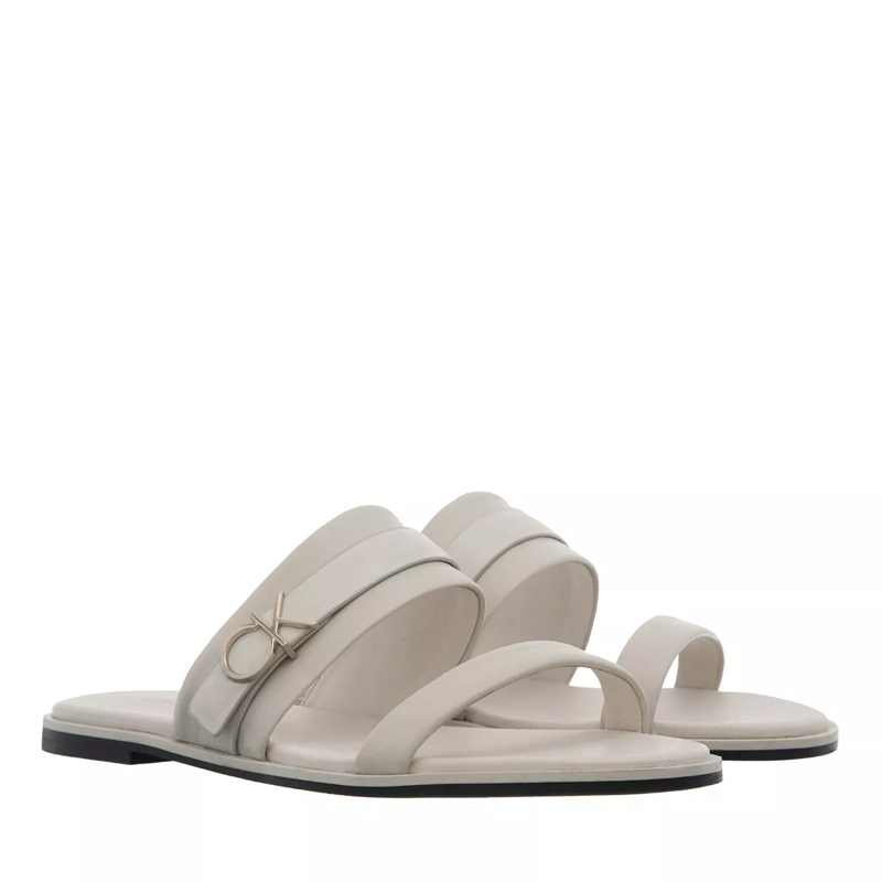 Calvin Klein Sandalen Almond Slide W/Hw Marshmallow