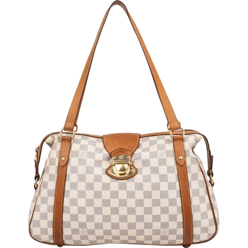 Louis Vuitton Tote Louis Vuitton Damier Azur Monogram Stresa PM Shoul weiß