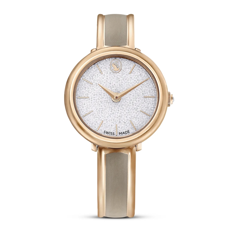 Swarovski Quarzuhr Crystalline Uhr Roségold