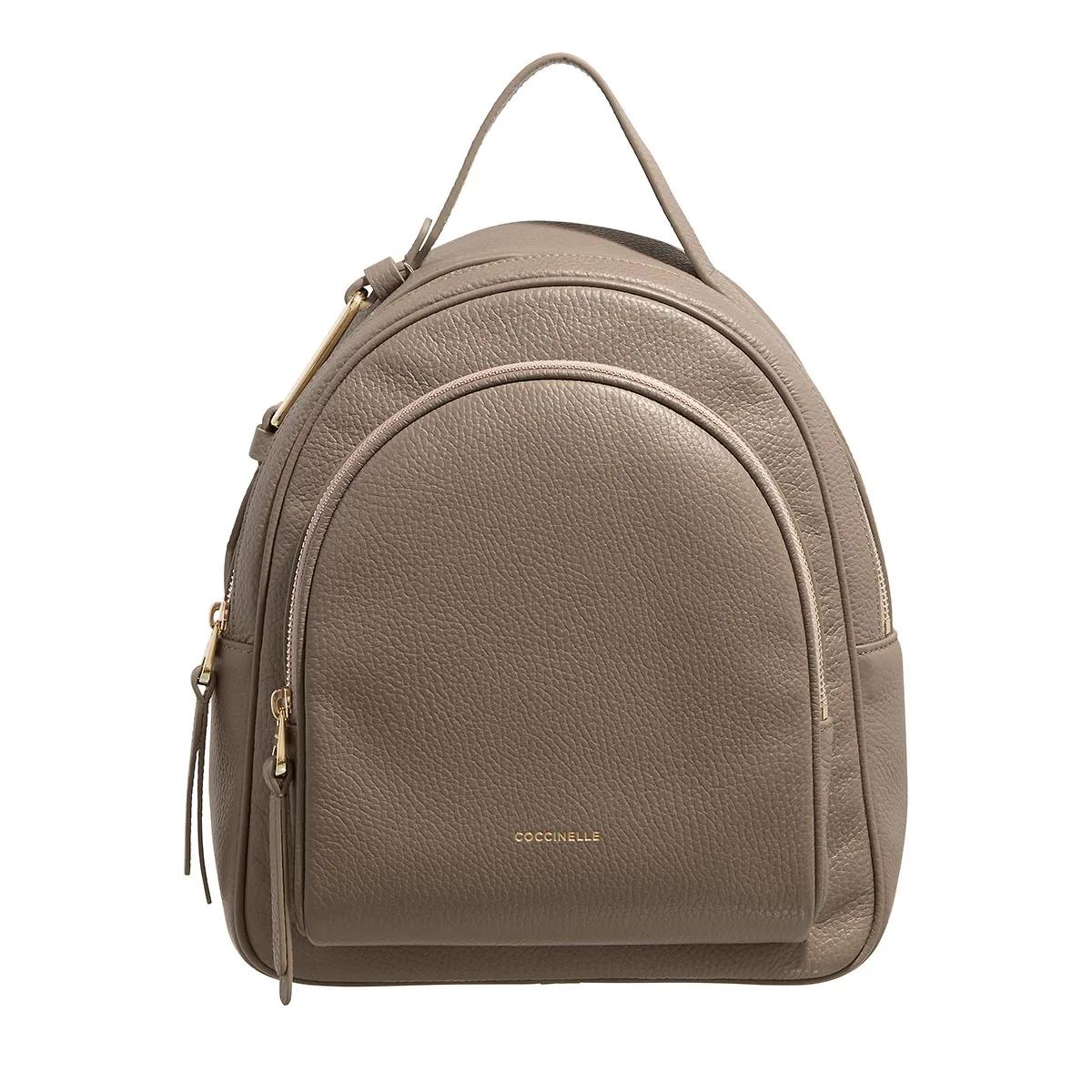 Coccinelle Rucksack - Coccinellemalory - Gr. unisize - in Taupe - für Damen