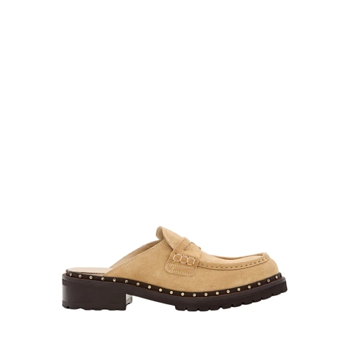 Golden Goose Mule Jerry Rock Sabot Neutrals